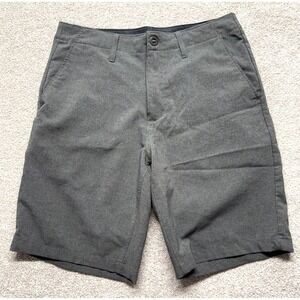 Volcom Surf & Turf 4 Way Stretch‎ Shorts Men's Gray Casual Outdoor Size 30